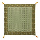 イケヒコ御前座布団仏前座布団い草国産掛川織松川約70x70cm#3101609ゴールド