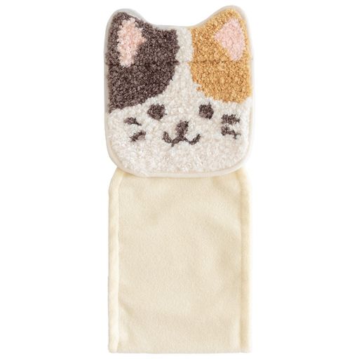 オカ(OKA)ファンディットアニマルトイレットペーパーホルダカバーベージュ(ねこ)(かわいいペット三毛猫吸着ふわふわ) オカ(OKA)ファンディットアニマルトイレットペーパーホルダカバーベージュ(ねこ)(かわいいペット三毛猫吸着ふわふわ)