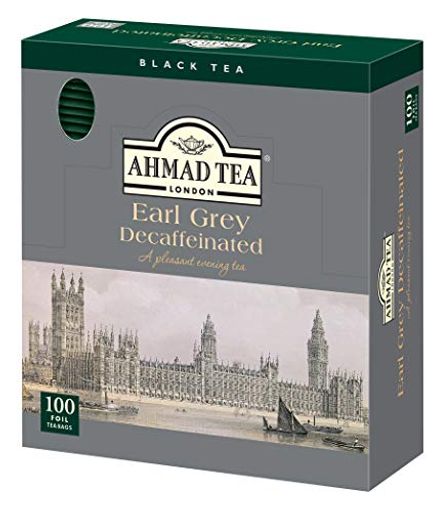 ahmad tea ( アーマッドティー ) デカフェ アールグレイ ティーバッグ 100袋入り 