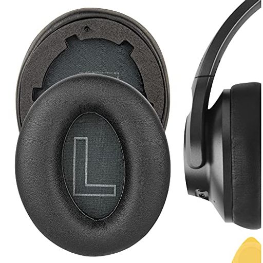 GEEKRIA QUICKFIT イヤーパッド 互換性 パッド ANKER SOUNDCORES LIFE Q20 Q20BT ヘッドホンに対応 イヤパッド/イヤークッション/イヤーカップ (プロテインレザー/ブラック) GEEKRIA QUICKFIT イヤーパッド 互換性 パッド ANKER SOUNDCORES LIFE Q20 Q20BT ヘッドホンに対応 イヤパッド/イヤークッション/イヤーカップ (プロテインレザー/ブラック)