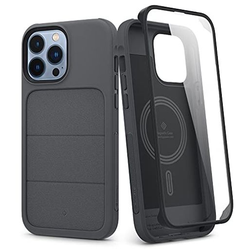 CASEOLOGY IPHONE13 PRO Ή P[X Sʕی MAGSAFEΉ 360 TPU ϋv ThXg[ 9H KX Jo[ Xg^ - AbVOC