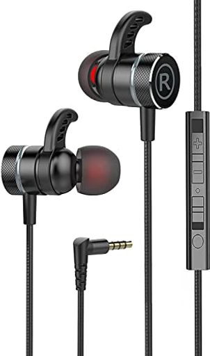KASOTT SOUNDMASTER PRO V1 マイク付きゲーミングイヤホン【マイクミュート機能 】低音重視 イヤフォンヘッドホン カナル型 NINTENDO SWITCH XBOX有線 スマホ 携帯 ゲーム 重低音 PUBG 荒野行動