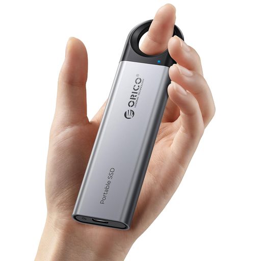 ORICO 1 TB外付SSD 最大1050 MB/秒、2 IN 1 USB C & Aケーブル付き、TYPE-Cスマートフォン、タブレット、ノートブック用高信頼性ストレージ - C10