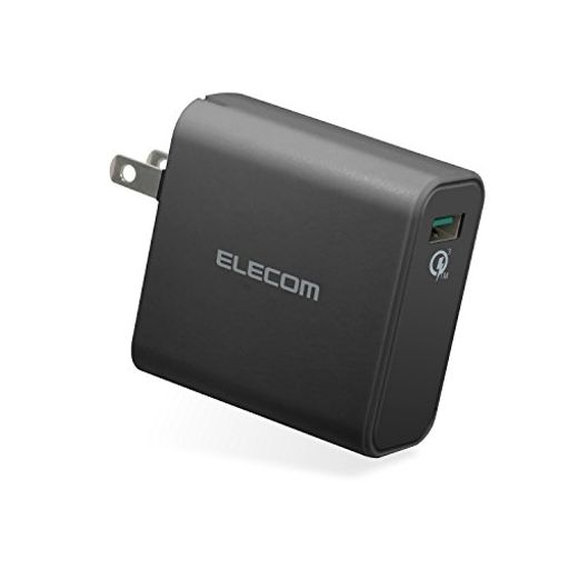 쥳ACŴ/QuickCharge3.0б/USB1ݡ/֥åMPA-ACUQ01BK