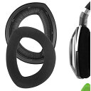 GEEKRIA COMFORT イヤーパッド 互換性 パッド SENNHEISER HD700 ヘッドホンに対応 イヤパッド/イヤークッション/イヤーカップ (マイクロスエード/ブラック)