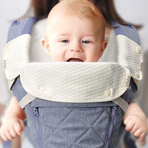 【素材】：綿100％　 柔らかくて優しい素材ですので、赤ちゃんが触れても安心。 【適用】：多数の抱っこ紐に装着でき、対面抱っこでも前向き抱っこでも3点よだれパッドが簡単に利用でき、360度完全によだれや洟を吸着。 【簡単装着】：ボタン式のよだれパッド。3点ともボタン式で、抱っこひもの両肩ストラップを回して、ボタンを留めてから装着完成。 【設計】：●表にはキルティングを採用して、縫製がしっかりして、毛玉になりにくくて、耐久性が高いです。●胸当てカバーは伸縮性のあるベルトが付いて、サイズが自由に調整可能です。 【洗濯】：取り外す仕様ですから、赤ちゃんは乳歯が生える時期に、よだれまみれになってるパッドを洗濯することができます。衛生を保証するのではなく、抱っこひもの使用寿命も延びます。