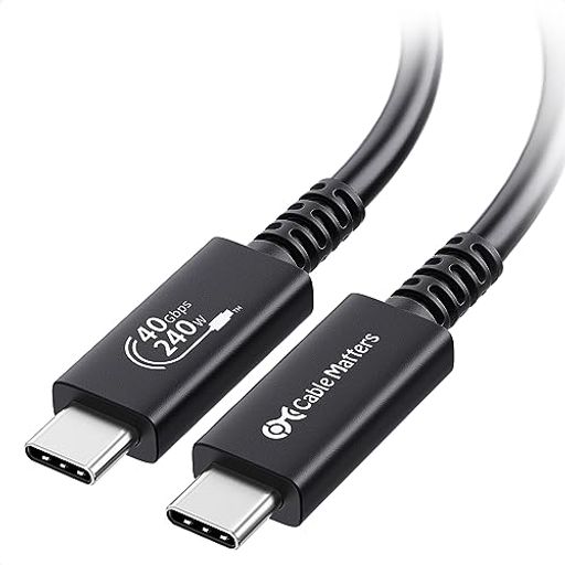 CableMatters40GbpsUSB4֥0.8m8Kӥǥ240WšUSB4/USB-Cǥץ쥤֥롢Thund...