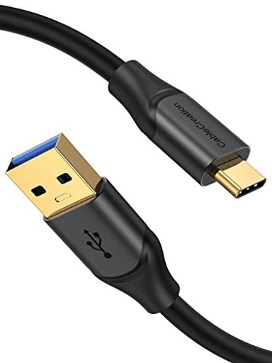 USB C TO USBP[u,CABLECREATION USB3.1 C TO AϊP[uTYPE C USB Cf[^]10GBPS[dP[u60W 20V/3A USB A TO USB CP[uMACBOOK PRO IPAD