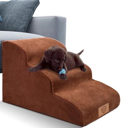 Masthome犬階段犬スロープ階段ドッグステップ犬用ステップ3段8色高さ40cmペット用ステップ階段滑り止め..