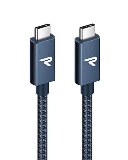 RAMPOW USB-C & USB-C P[uy100W PDΉ/USB 3.2 GEN 2X2-20GBPSf[^]zPD3.0/QC3.0[d 4K/60HZ fo ϋv USB TYPE C P[u MACBOOK