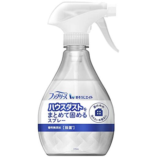 ファブリーズおそうじエイドハウスダストをまとめて固めるスプレー香料無添加本体370mL ファブリーズおそうじエイドハウスダストをまとめて固めるスプレー香料無添加本体370mL