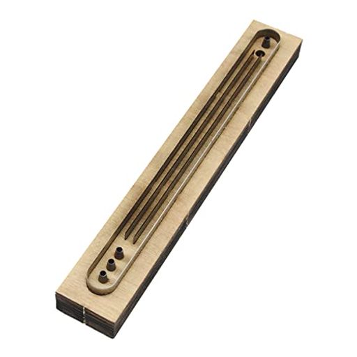 レザークラフトブレスレット抜き型打ち抜きDIY型型紙三つ編みハンドメイド初心者革の小物作成