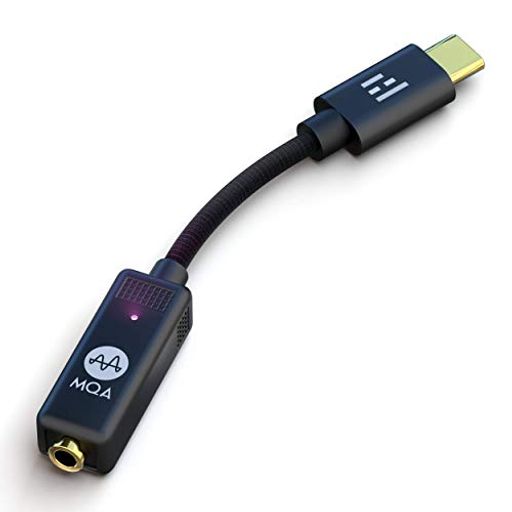 楽天VlookupStore 楽天市場店HELM オーディオボルト DAC/AMP、USB-C ポータブル 高性能 DAC/ヘッドフォンアンプ MQA再生に対応ANDROID、IOS、PC用モバイルスタジオサウンドUSB-C TO 3.5MMオーディオケーブル、THX認証取得 ブラック