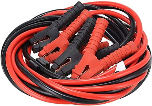 UNIブースターケーブル6M1500A極太高安全性高耐久性耐熱防寒全車種対応12V/24キャリーバッグ付き日本語..