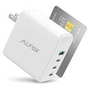 ALFOX PD[d 100W 4|[g }[dyGAN KE ܂肽ݎvO USB-C*3USB-A*1 PD3.0Ή PPSKiΉ PSEZpKzMACBOOK PRO AIR IPAD IPHONE14