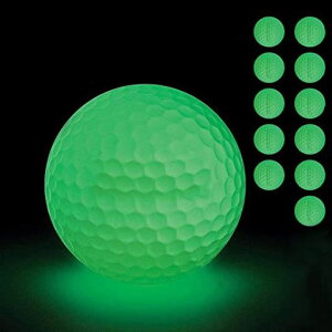 夜光ゴルフは暗闇の中で発光し、長く明るい夜光ボール、内部にledがなく、ベストショット選手権蛍光ゴルフ、江木 (12)