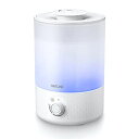 【2022新デザイン UVライト除菌】 加湿器 大容量 3.5L 卓上 アロマ対応 48時間連続作動 超音波式 加湿器 上部給水 水漏れ防止 無階段噴霧モード 静音 省エネ 空焚き防止 お手入れ簡単 ダブル吹出口 360°回転蓋 乾燥対策 花粉対策