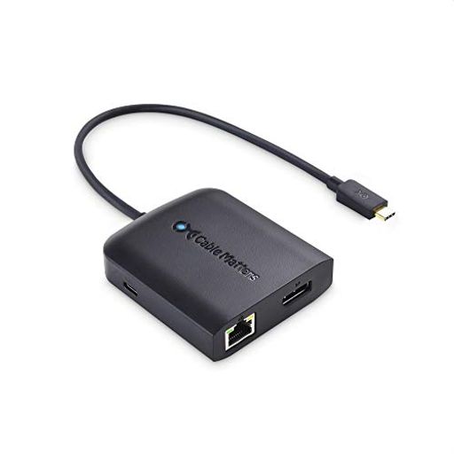 CABLE MATTERS 8K USB C DISPLAYPORT 変換 USB C ハブ DISPLAYPORT USB 2.0 LAN 100W PD THUNDERBOLT 4/USB4/THUNDERBOLT 3対応 USB C