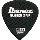 Ibanez滑り止め素材を使用したピックGripWizardSeriesRubberGripPick0.8mmブラック6枚パックPA16MRG-BK