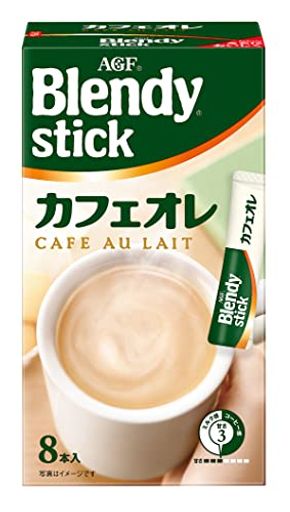 agf ブレンディスティック カフェオレ 8本 ×6箱 【 スティックコーヒー 】 【 粉末 】