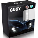 GUGY D4S HID バルブ 6000K 3800LM 12V 35W 3年保証 【車検対応用 純正交換用】【高輝度】 爆光 明るい 車用 ヘッドライト 交換球 (2個セット)