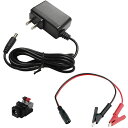 KaitoDenshi(海渡電子)ACアダプター【PSE適合品】24V500mA12Wスイッチング電源DC直流わに口クリップセットコネクタセットRoHS