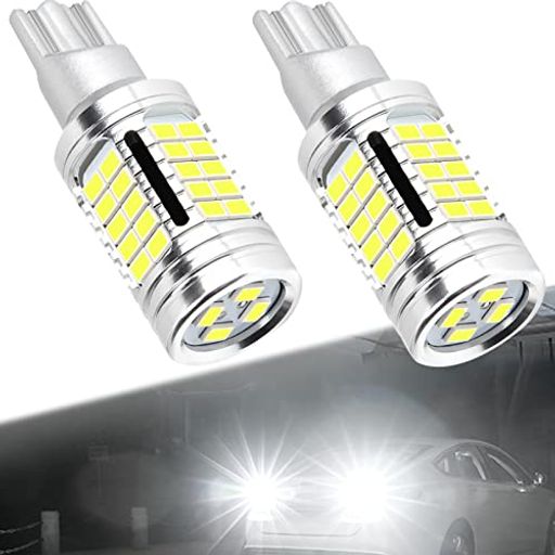 【日本車専用】T16 LED バックランプ 爆光 T16 T15 W16W 後退灯 LEDバルブ WEATAK超高輝度3600ルーメン ホワイト 6500K W16W バックライトバルブ 12V 24V車用 車検対応 無極性 国産車対応