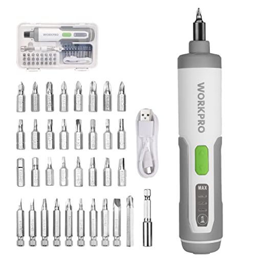 WORKPRO ưɥ饤С ɥ饤Сå ɥ쥹ɥ饤С 3.6V ż ưؼ ȥ륯Ĵǽ ư LED饤...