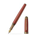 ラバン万年筆細字FLABANアンティークIIレッドゴールドPF-9191-11REATG