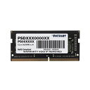 PatriotMemoryDDR42400MHzPC4-192008GBSODIMMノートパソコン用メモリPSD48G240081S