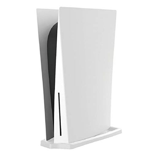 RDFJPS5シリーズ専用スタンドシンプルデザイン省スペース縦置きスタンド安定向上forPS5(whiteforディスクドライブ・エディション)