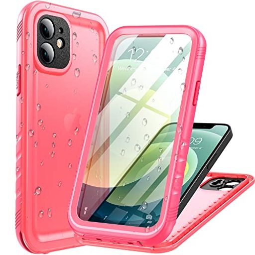 COZYCASE IPHONE 12 MINI用 防水ケース 完全防水 360度全面保護 防水 防塵 耐衝撃 水中撮影 洗濯可能 IPHONE12 MINI用 ケース防水 傷防止 カメラ保護 ワイヤレス充電サポート(OI充電対応)米軍 スマホ用 超軽量