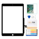 SRJTEKforiPad第7世代ipad201910.2”A2197A2198A2200タッチスクリーンの交換部品フロントパネル、ガラスアセンブリ修理部品+強...