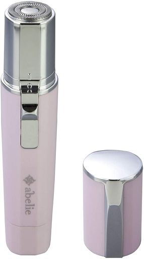 ロゼンスター電動シェーバービューティープラスシェーバースティックタイプ乾電池式フェイス用ボディ用フェイスケアボディケアWET剃り可能ABP07ピンク