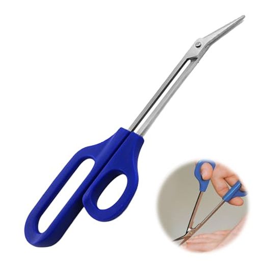 PAVIKE足爪はさみ超ロングハンドル用足爪はさみ厚い爪キューティクルトリマー長い柄マニキュアペディキ..