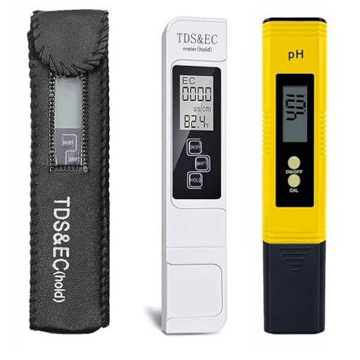 GOOMANDデジタルPH測定器pH0-14TDSメーターEC水質測定器測定範囲0-9990μS/cm水質テスター水族館水耕栽..