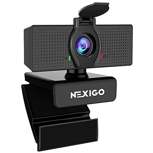 NEXIGO WEBJ N60 1080P EFuJ }CN vCoV[Jo[t USBRs[^[J 110xLp vOAhvC ZOOM/SKYPE/TEAMS/OBS c/rfIʘbp ubN