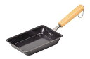 パール金属 卵焼き 鉄フライパン 10.5×16CM IH対応 お弁当用 玉子焼き器 鉄職人 日本製 HB-906