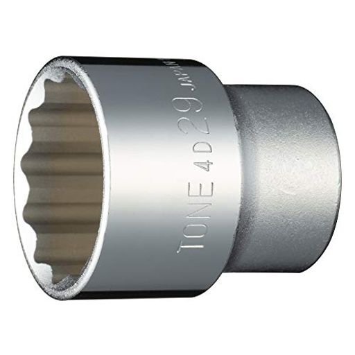 トネ(TONE) ソケット(12角) HP4D-29 差込角12.7MM(1/2”) 二面幅29MM