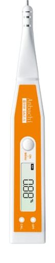 ANBACHI 電子塩度計 0-5% (オレンジ) ハンドヘルド塩分計、濃度計 キッチン、食品管理、水槽用のデジタルLED食品塩検出器