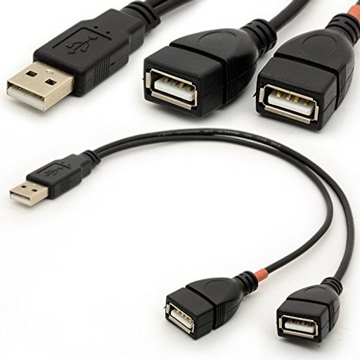 USBケーブルYスプリッタUSB 2.0パワーエンハンサハブアダプタ1オス2メスデータ充電器ケーブル延長コードタイプ2台同時に充電 USBケーブルYスプリッタUSB 2.0パワーエンハンサハブアダプタ1オス2メスデータ充電器ケーブル延長コードタイプ2台同時に充電