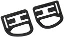 タジマ安全帯ハーネス用後付フックハンガー左右セットフック収納しやすい外側ワイド形状取付け取外しの簡単な構造ADFH-HN