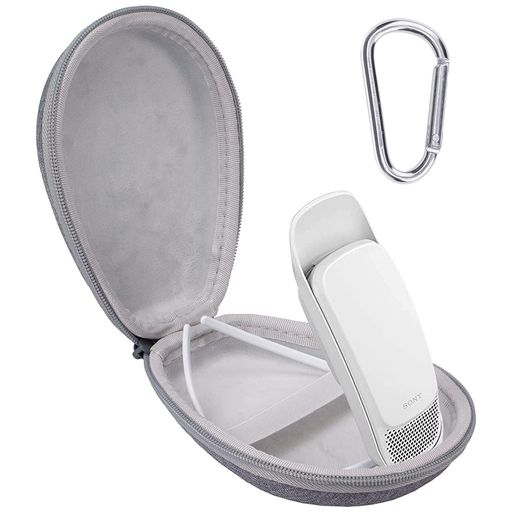 Aenllosi収納ケース対応SonyREONPOCKET5/4/3/2/REONPOCKETウェアラブルサーモデバイス/NeckBandグレー(ケースのみ)