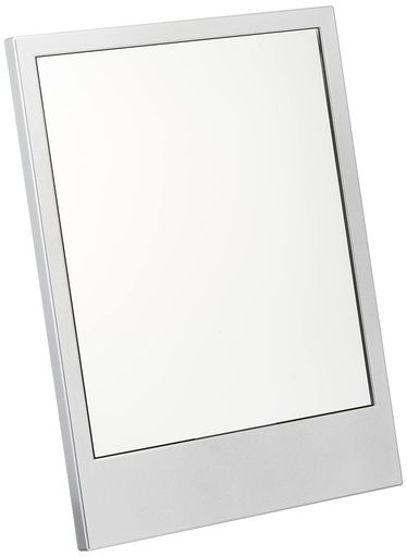 メリー卓上ミラーステンレス調シルバーAD-111