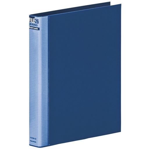 水をはじくPPくるみ表紙 パーソナルユースはもちろん、SOHOや店舗マニュアルにも使いやすい。 カラー/青●サイズ/B5タテ 寸法/タテ276xヨコ230x背幅38mm 最大収容ポケット枚数/50枚※この商品にリフィルは付属しておりません