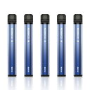 NONNICOX電子タバコ使い捨てVAPEベイプシーシャ7500回吸引可能ブラックメンソール5本入り爆煙ニコチンタール無し水蒸気たばこ持ち運び便利ベイプ【ブラッ...