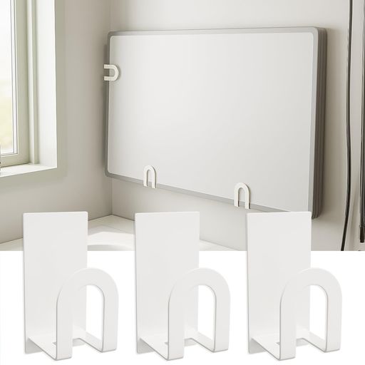 風呂ふたホルダーマグネット浮かせて収納風呂蓋収納風呂ふたフック風呂蓋スタンド組合せ風呂ふた用乾きやすい簡単設置耐荷重5kg(3枚セット)