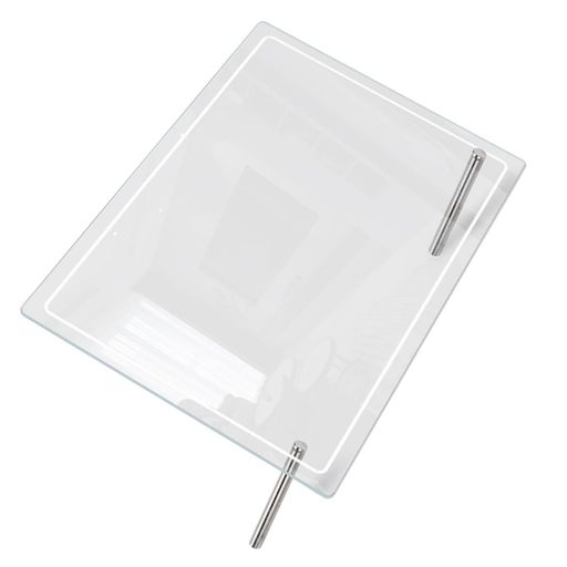 VILLCASE 卓上ホワイトボード デスクトップメモボード アクリル製 ライティングボード 書き込み可能 繰り返し使用 タ…