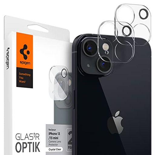 SPIGEN GLAS TR OPTIK IPHONE 13 IPHONE 13 MINI p JtB ی IPHONE13  IPHONE13 MINI Ή J Y NA 2