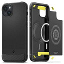 SPIGEN IPHONE14PLUS P[X MAGSAFEΉ }Olbg ₷ J[{fUC ČRMILKi擾 ϏՌ 菝h~ CX[dΉ MbhEA[}[E}OtBbg ACS04890 (}bgEubN)